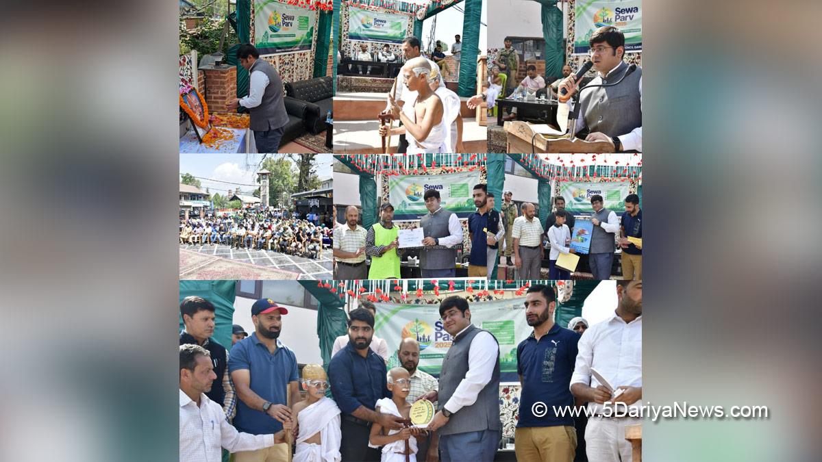 Jatin Kishore, Ganderbal, Deputy Commissioner Ganderbal, Kashmir, Jammu And Kashmir, Jammu, District Administration Ganderbal, Gandhi Jayanti