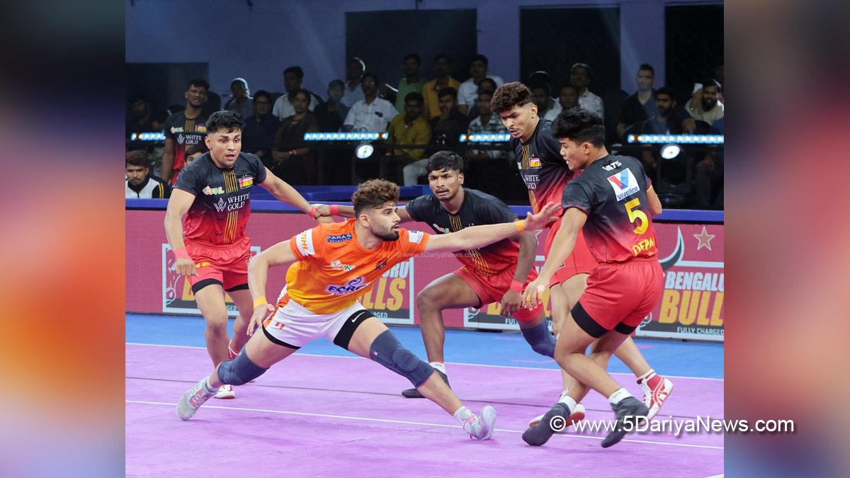 Sports News, Kabaddi, Pro Kabaddi League, PKL, Puneri Paltan, Bengaluru Bulls, SDAT Multi Purpose Indoor Stadium