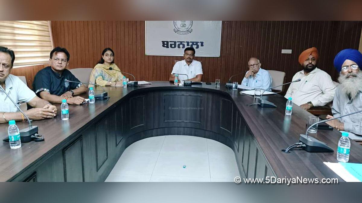T Benith, DC Barnala, Deputy Commissioner Barnala, Barnala