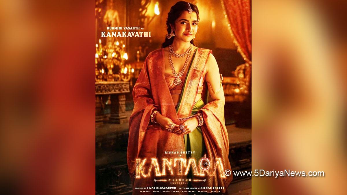 Rukmini Vasanth, Tollywood, Entertainment, Actor, Actress, Cinema, Movie, Telugu Films, Kantara Chapter 1