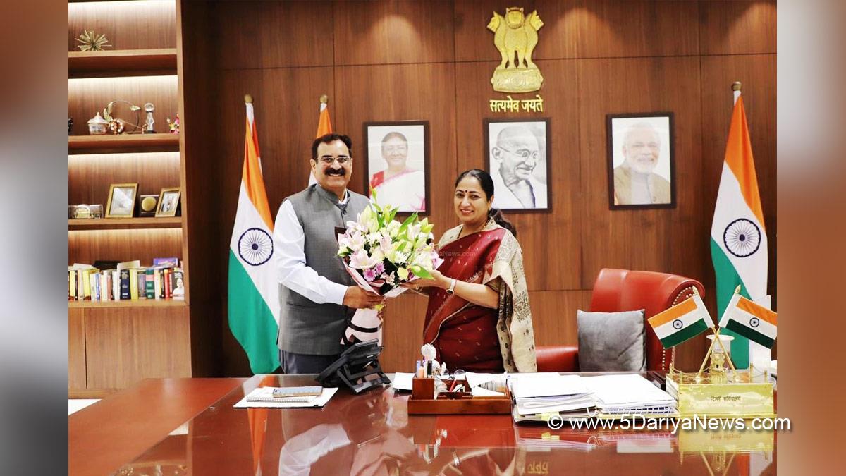 Rekha Gupta, Bharatiya Janata Party, BJP, BJP Delhi, Chief Minister of Delhi, Delhi CM, Rajeev Verma, Chief Secretary, Chief Secretary Delhi