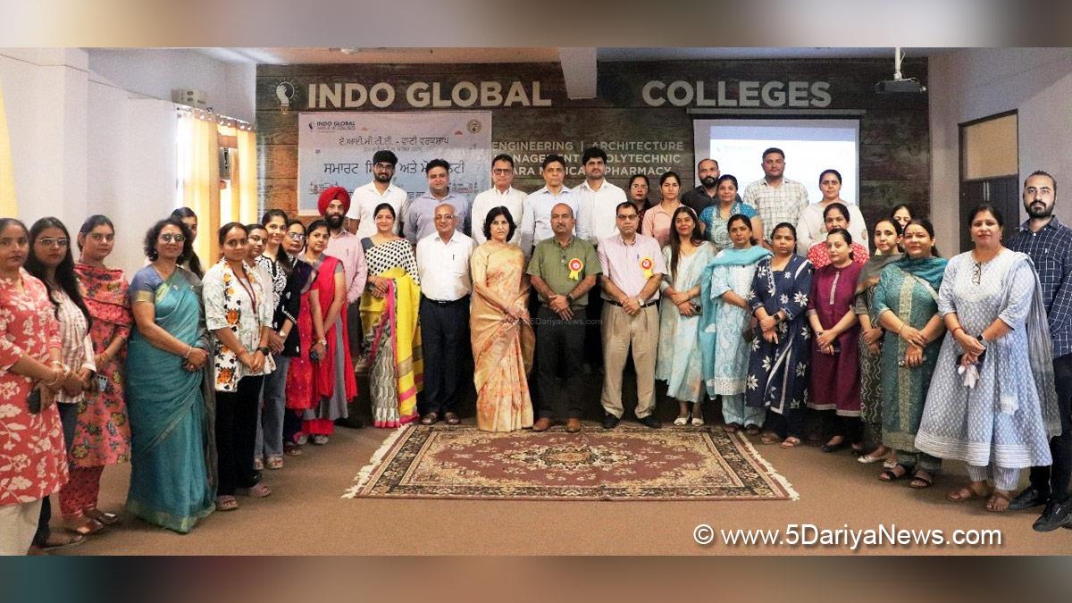 Indo Global Colleges, Dr Balwinder Singh, Ar Surinder Bahga, AICTE, VAANI 2025