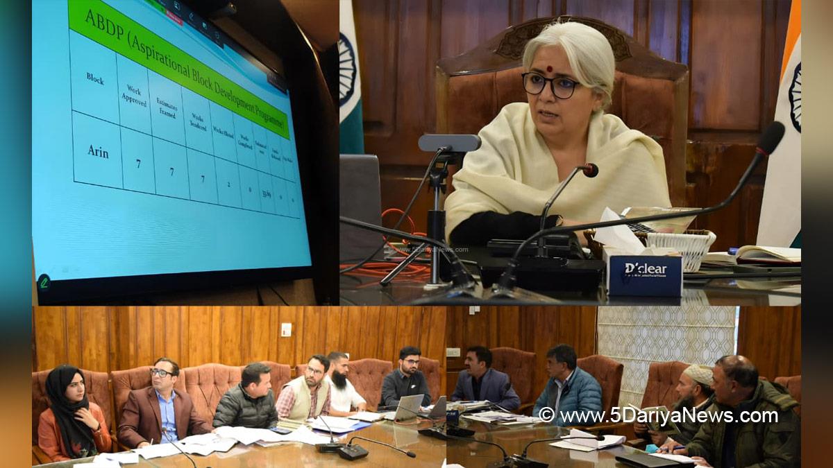 Indu Kanwal Chib, Bandipora, Deputy Commissioner Bandipora, Kashmir, Jammu And Kashmir, Jammu, District Administration Bandipora, Rural Development Department, RDD