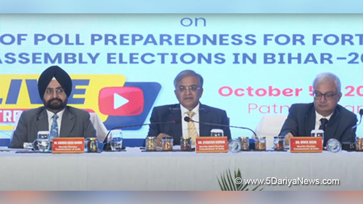 Gyanesh Kumar, Election Commission of India, ECI, Election Commissioner of India, Dr Sukhbir Singh Sandhu, Dr Vivek Joshi