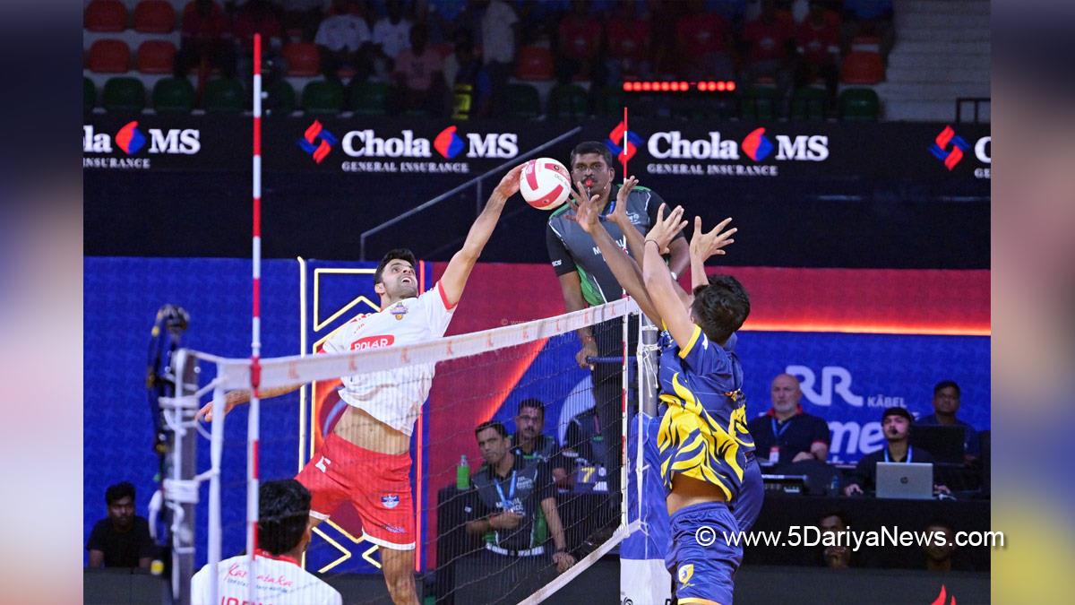 Sports News, Volleyball, Prime Volleyball League 2025, PVL 2025, Kolkata Thunderbolts, Kochi Blue Spikers