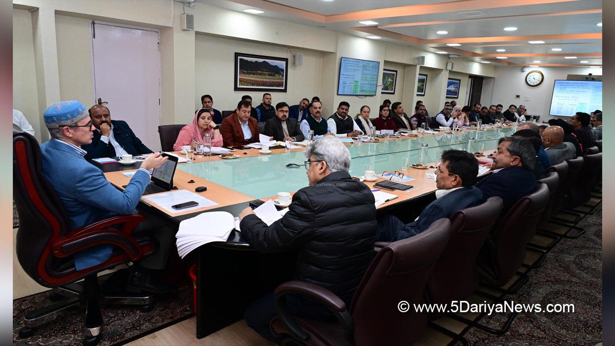 Omar Abdullah, Chief Minister of JK, Jammu and Kashmir National Conference, National Conference, Srinagar, Kashmir, Jammu And Kashmir, Jammu, Surinder Kumar Choudhary, Javid Ahmad Dar, Javid Dar, Sakeena Itoo, Sakina Itoo, Satish Sharma, Atal Dulloo