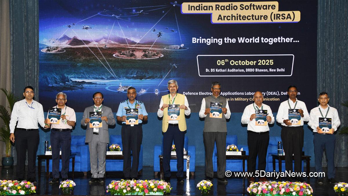 Defence Research and Development Organisation, DRDO, Integrated Defence Staff, IDS, Indian Radio Software Architecture, IRSA