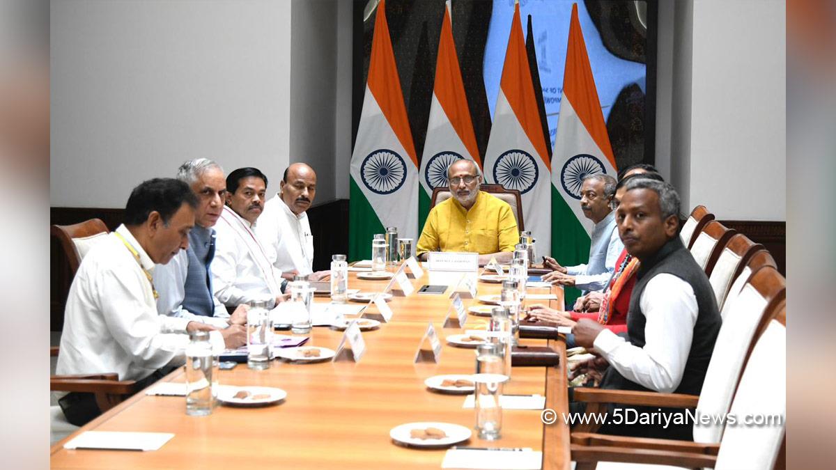 CP Radhakrishnan, Chandrapuram Ponnusami Radhakrishnan, Vice President of India, BJP, Bharatiya Janata Party, Dr Virendra Kumar