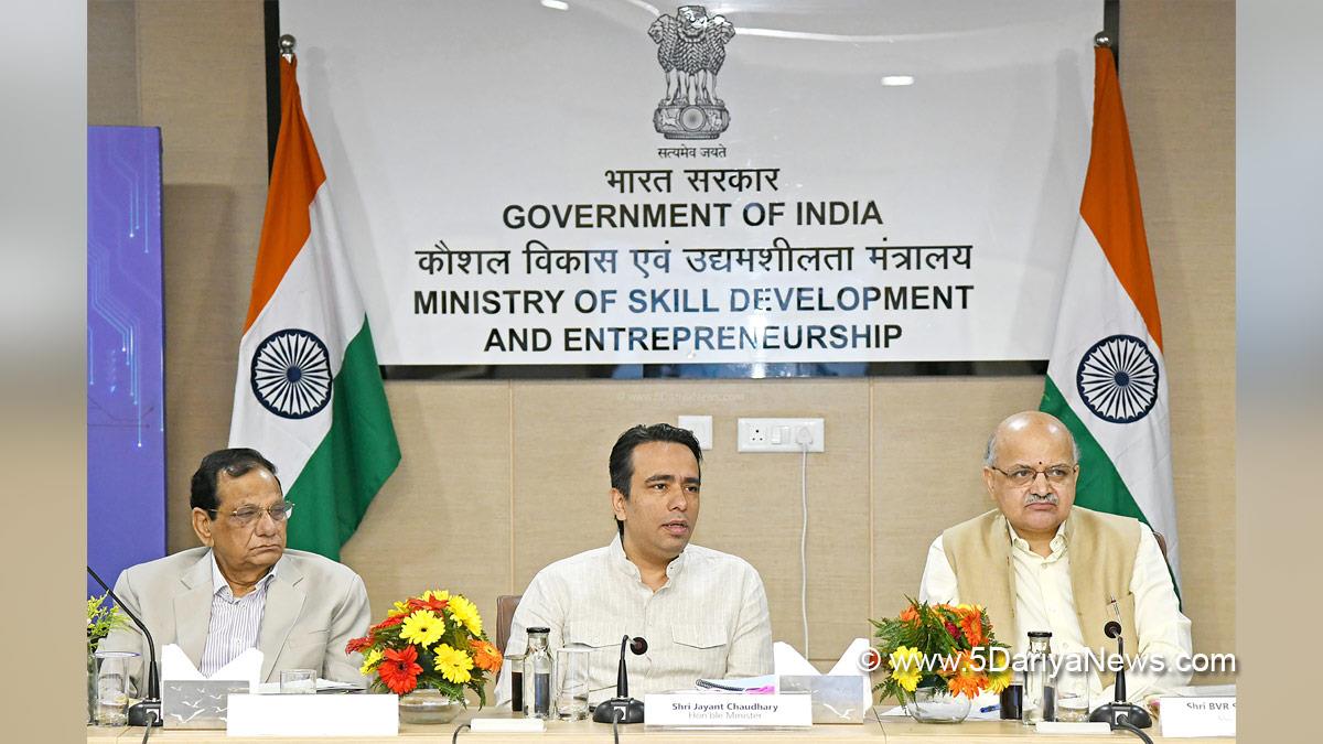 Jayant Chaudhary, Ministry of Skill Development and Entrepreneurship, MSDE, BJP, Bharatiya Janata Party