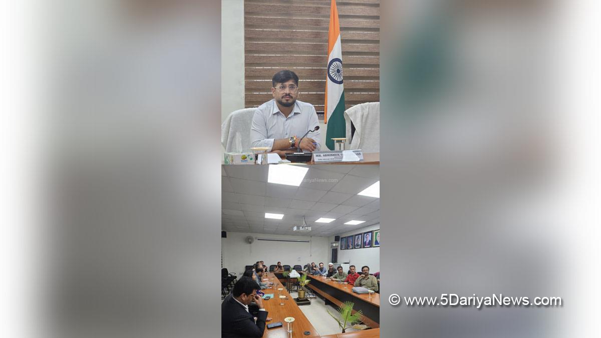 Abhishek Sharma, Rajouri, DC Rajouri, Deputy Commissioner Rajouri, Kashmir, Jammu And Kashmir, Jammu, District Administration Rajouri, Baba Ghulam Shah Badshah University, BGSBU
