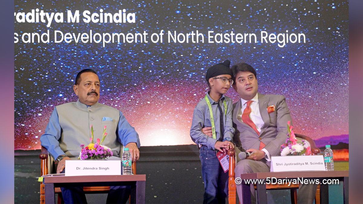 Jyotiraditya Scindia, Jyotiraditya Madhavrao Scindia, BJP, Bharatiya Janata Party, Dr Jitendra Singh, India Mobile Congress 2025