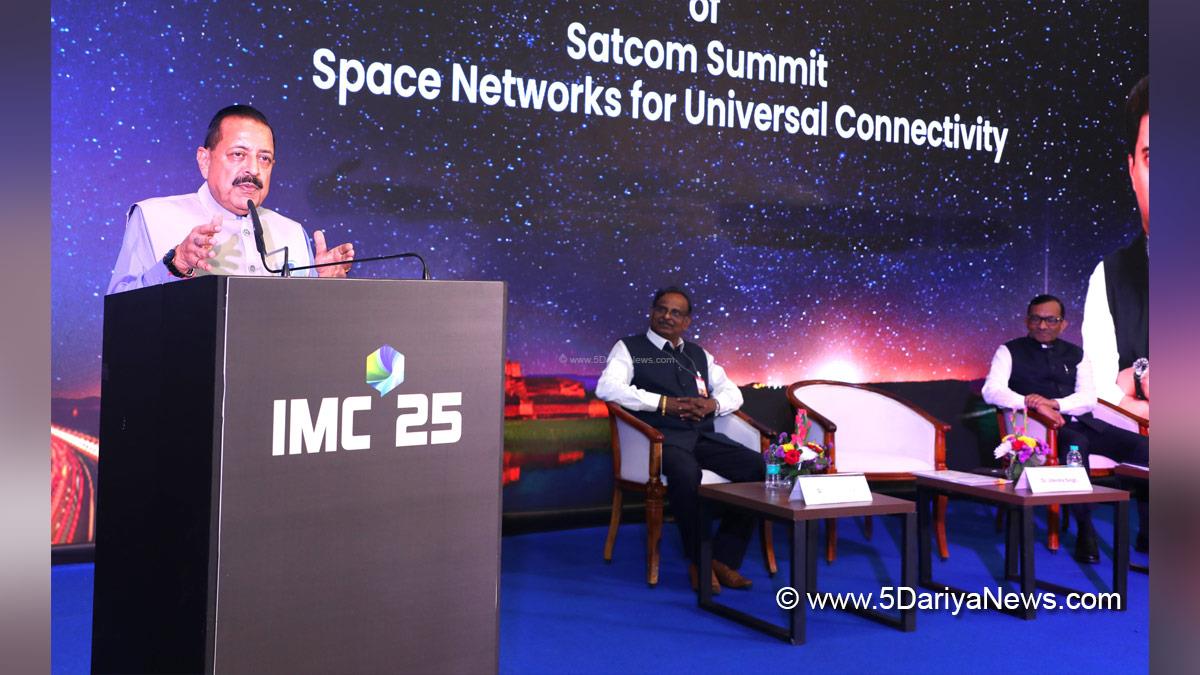 Dr Jitendra Singh, Bharatiya Janata Party, BJP, Union Minister of Earth Sciences, India Mobile Congress 2025