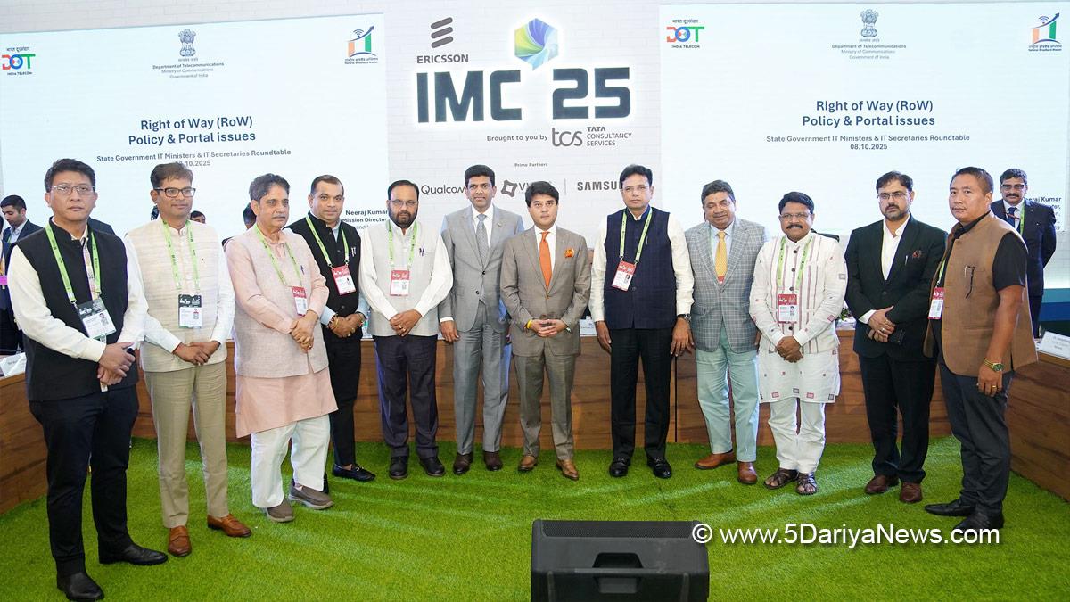 Jyotiraditya Scindia, Jyotiraditya Madhavrao Scindia, BJP, Bharatiya Janata Party, Dr Chandra Shekhar Pemmasani, Dr Pemmasani Chandra Sekhar, Chandra S Pemmasani