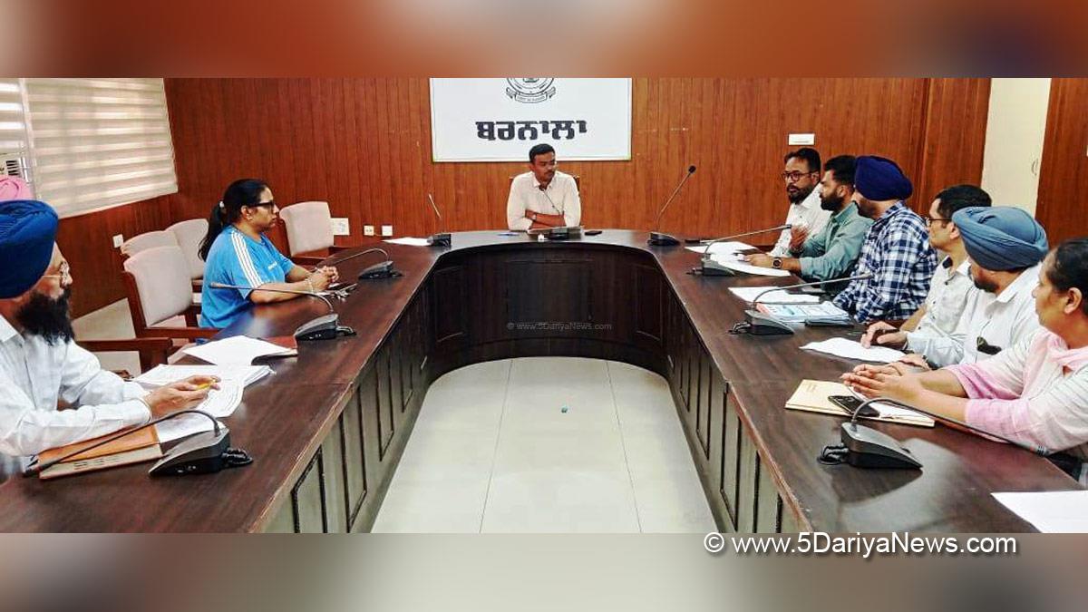 T Benith, DC Barnala, Deputy Commissioner Barnala, Barnala