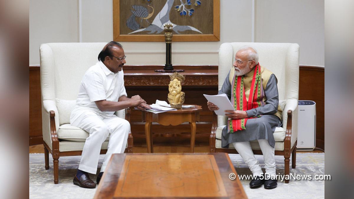 Narendra Modi, Modi, BJP, Bharatiya Janata Party, Prime Minister of India, Prime Minister, Narendra Damodardas Modi, Indrasena Reddy Nallu, Governor of Tripura