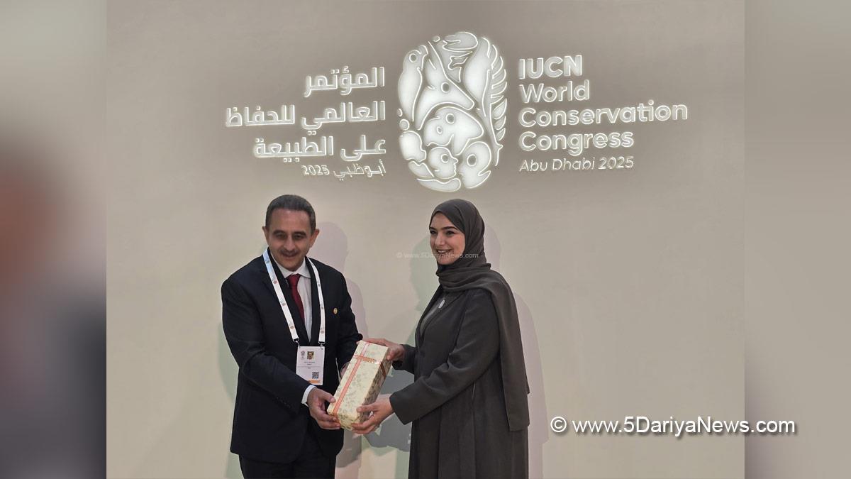Kirtivardhan Singh, Bharatiya Janata Party, BJP, Dr Amna bint Abdullah Al Dahak Al Shamsi, IUCN World Conservation Congress
