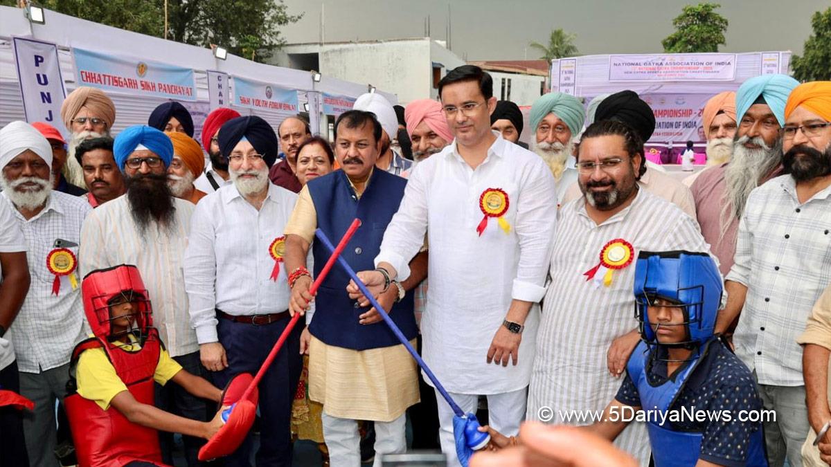Gatka, 13th National Gatka Championship, National Gatka Association of India, NGAI, Harjeet Singh Grewal, World Gatka Federation, Bhilai, Chhattisgarh