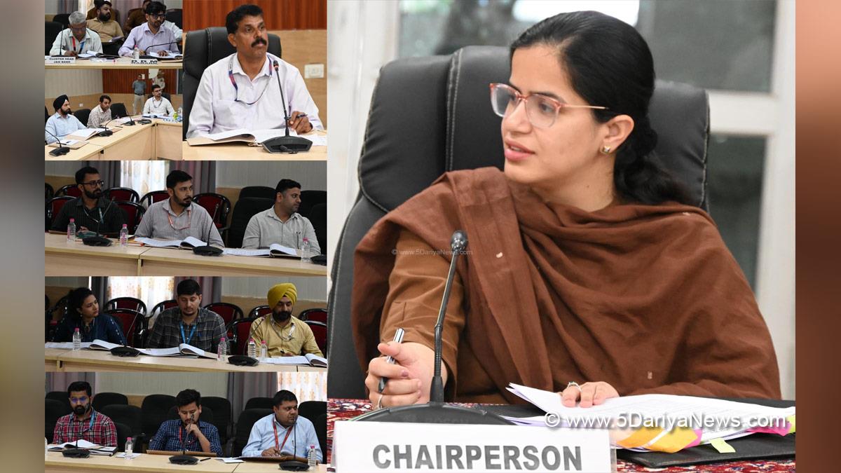 Ayushi Sudan, Samba, Deputy Commissioner Samba, Kashmir, Jammu And Kashmir, Jammu, District Administration Samba, District Level Review Committee, DLRC, District Consultative Committee, DCC
