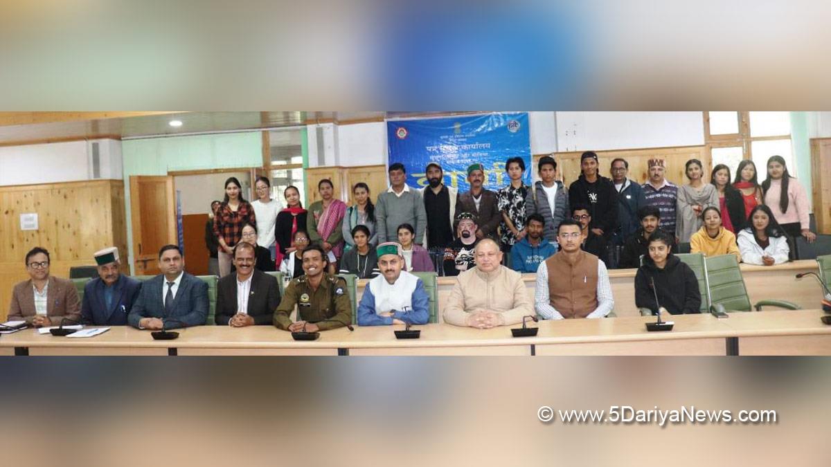 Dr Amit Kumar Sharma, Deputy Commissioner Kinnaur, DC Kinnaur, Press Information Bureau, PIB Shimla, PIB Chandigarh