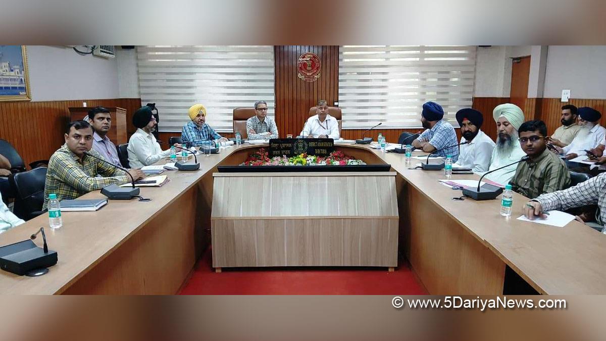 Rahul, DC Tarn Taran, Tarn Taran, Deputy Commissioner Tarn Taran 