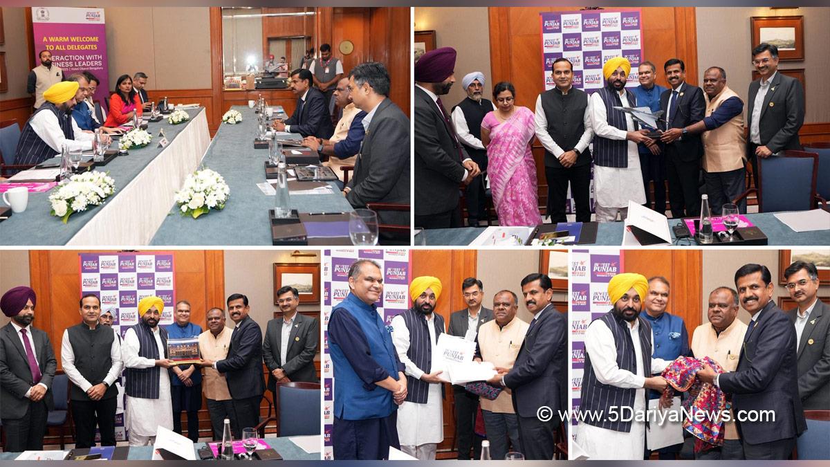 Bhagwant Mann, Bhagwant Singh Mann, AAP, Aam Aadmi Party, Aam Aadmi Party Punjab, AAP Punjab, Government of Punjab, Punjab Government, Punjab, Chief Minister Of Punjab, Sanjeev Arora, Bengaluru