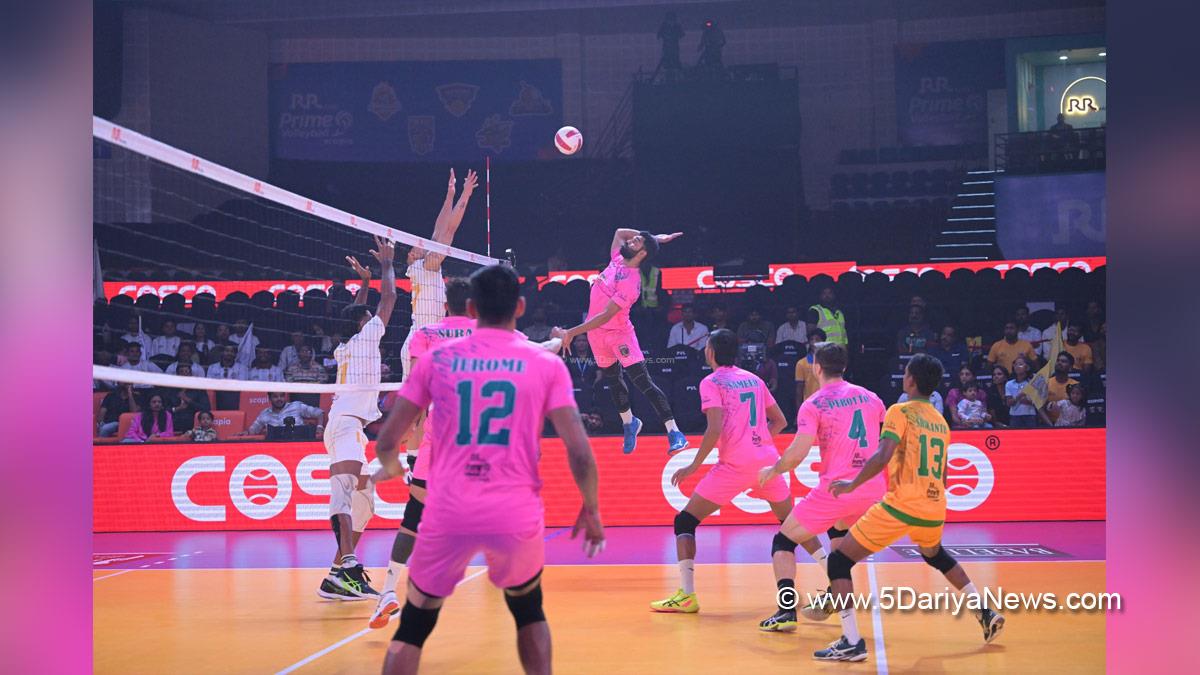 Sports News, Volleyball, Prime Volleyball League, PVL, Prime Volleyball League 2025, PVL 2025, Chennai Blitz, Ahmedabad Defenders