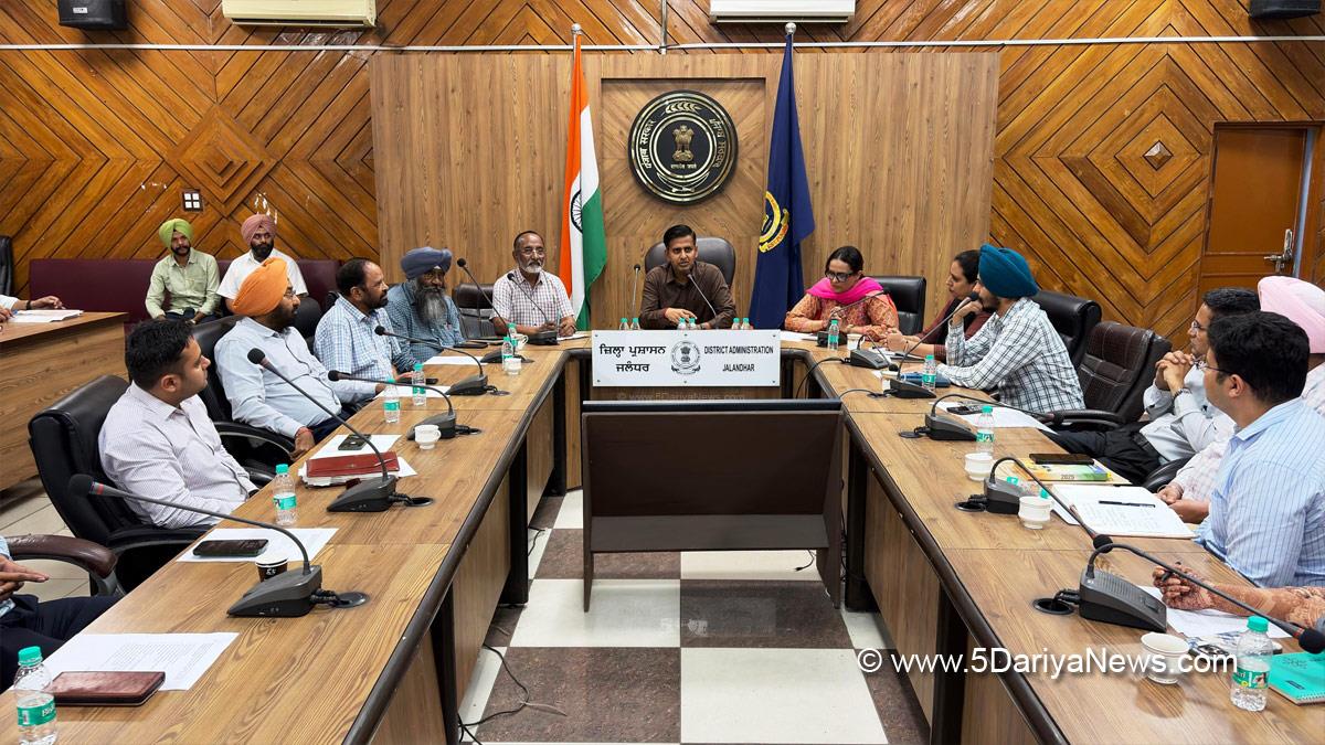 Himanshu Aggarwal, Dr Himanshu Aggarwal, DC Jalandhar, Jalandhar, Deputy Commissioner Jalandhar