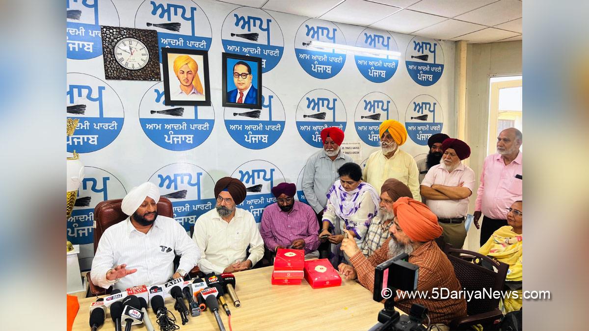 Kulwant Singh Mohali, SAS Nagar, Mohali, SAS Nagar Mohali, Sahibzada Ajit Singh Nagar, AAP, Aam Aadmi Party, Aam Aadmi Party Punjab, AAP Punjab