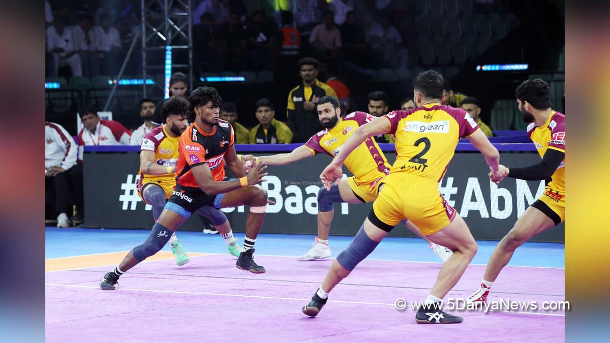 Sports News, Kabaddi, Pro Kabaddi League, PKL, Pro Kabaddi League 12, PKL 12, U Mumba, Telugu Titans