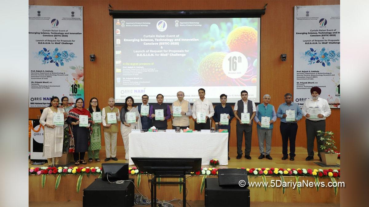 Priyank Bharti, BRI National Agri Food and Biomanufacturing Institute, BRIC NABI, Mohali