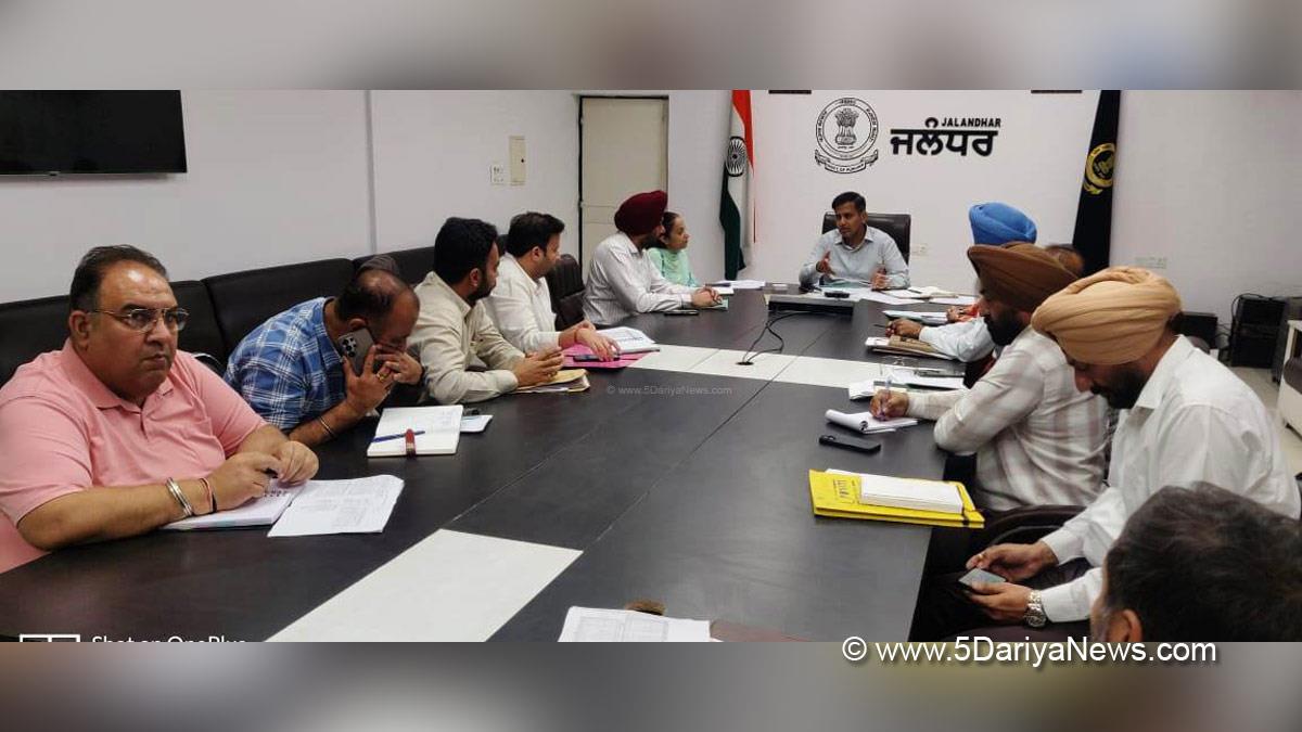 Himanshu Aggarwal, Dr Himanshu Aggarwal, DC Jalandhar, Jalandhar, Deputy Commissioner Jalandhar