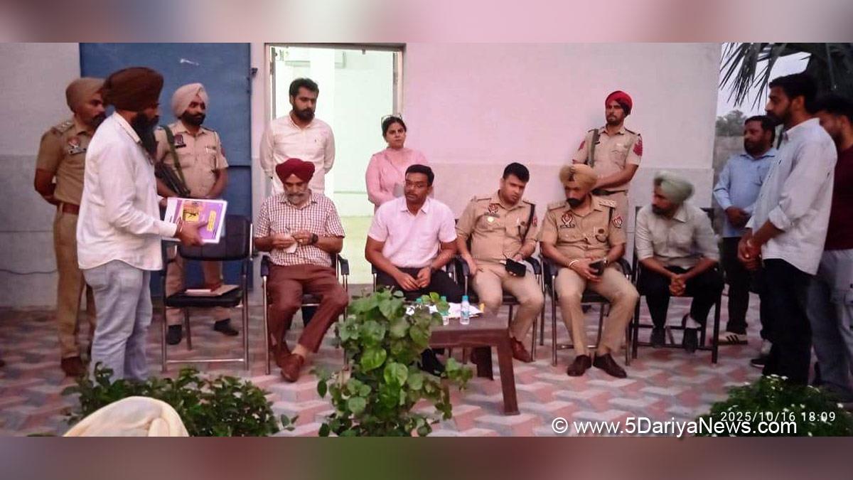 T Benith, DC Barnala, Deputy Commissioner Barnala, Barnala