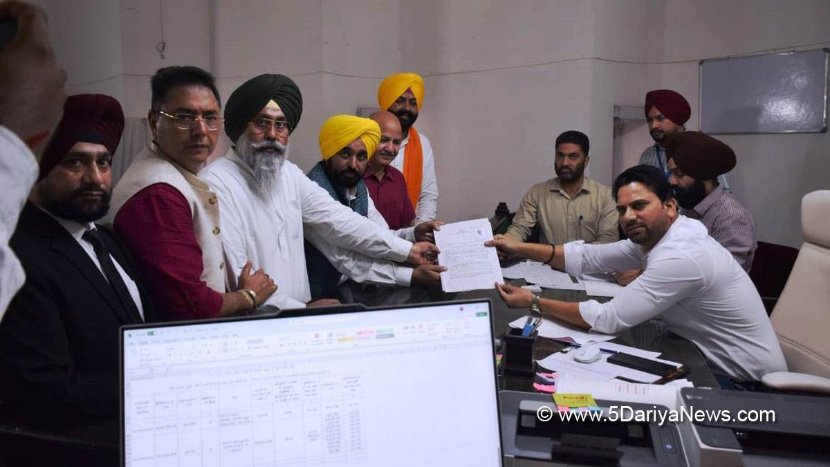 Bhagwant Mann, Bhagwant Singh Mann, AAP, Aam Aadmi Party, Aam Aadmi Party Punjab, AAP Punjab, Government of Punjab, Punjab Government, Punjab, Chief Minister Of Punjab, Aman Arora, Laljit Singh Bhullar, Manish Sisodia, Harmeet Singh Sandhu, Tarn Taran