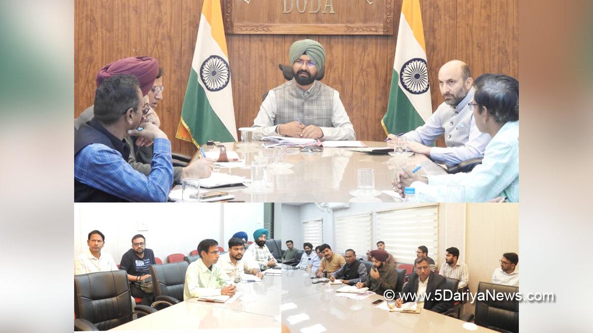 Harvinder Singh, Doda, Deputy Commissioner Doda, Kashmir, Jammu And Kashmir, Jammu, District Administration Doda, National Highways and Infrastructure Development Corporation Limited, NHIDCL