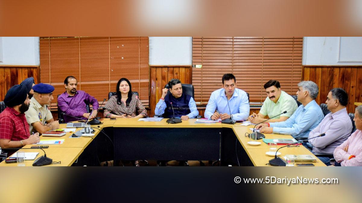 Rakesh Minhas, Dr Rakesh Minhas, DC Jammu, Jammu, Deputy Commissioner Jammu, Kashmir, Jammu And Kashmir, District Administration Jammu, Sanjeev Verma, Chief Electoral Officer, CEO