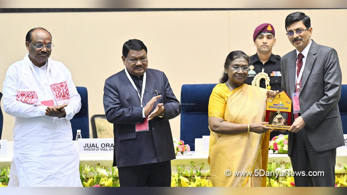 Droupadi Murmu, President of India, President, Indian President, Rashtrapati, Jual Oram, Adi Karmayogi Abhiyan