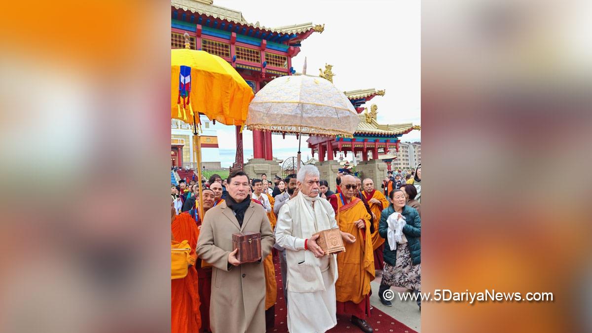 Manoj Sinha, Lieutenant Governor JK, Raj Bhavan, Jammu, Srinagar, Kashmir, Jammu And Kashmir, Lord Buddha