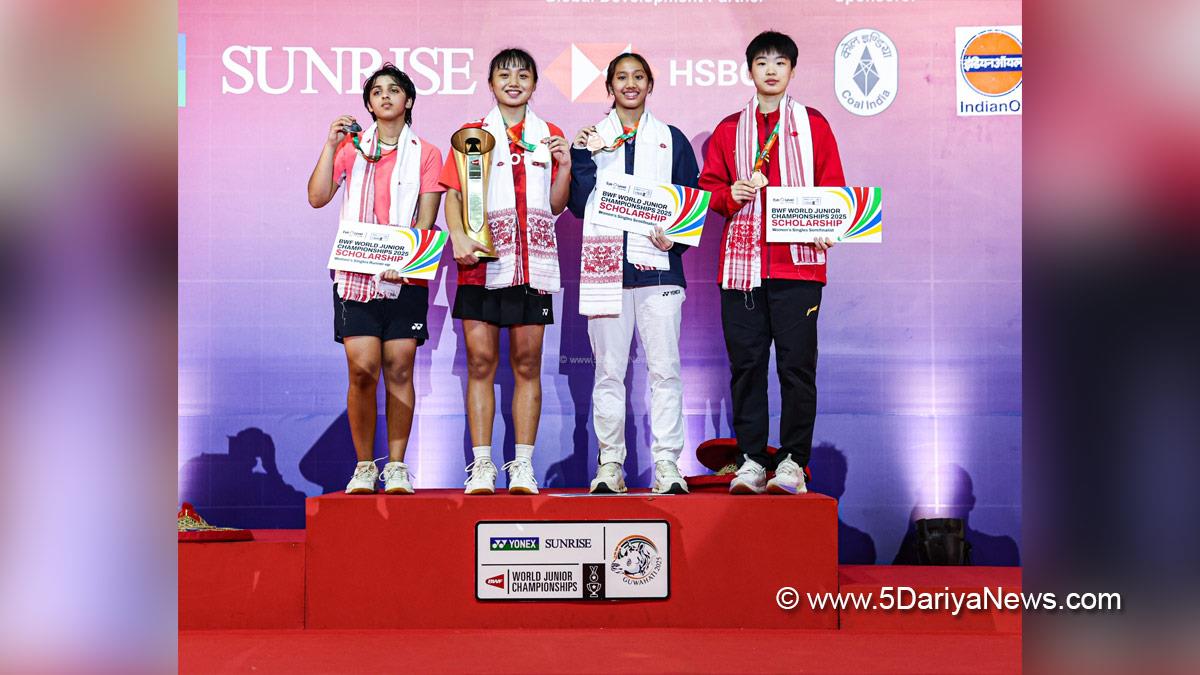 Sports News, Badminton, Tanvi Sharma, Guwahati, BWF World Junior Championships