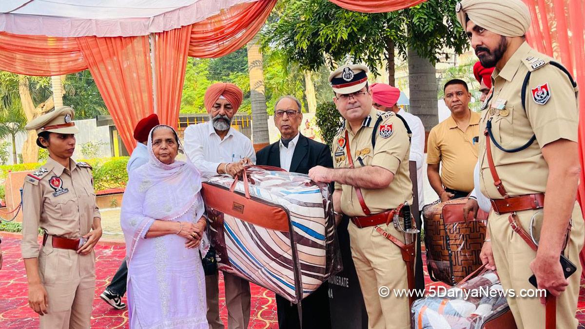 Police Commemoration Day Parade, Police Commemoration Day, Ludhiana Police, Swapan Sharma, Central Reserve Police Force, CRPF