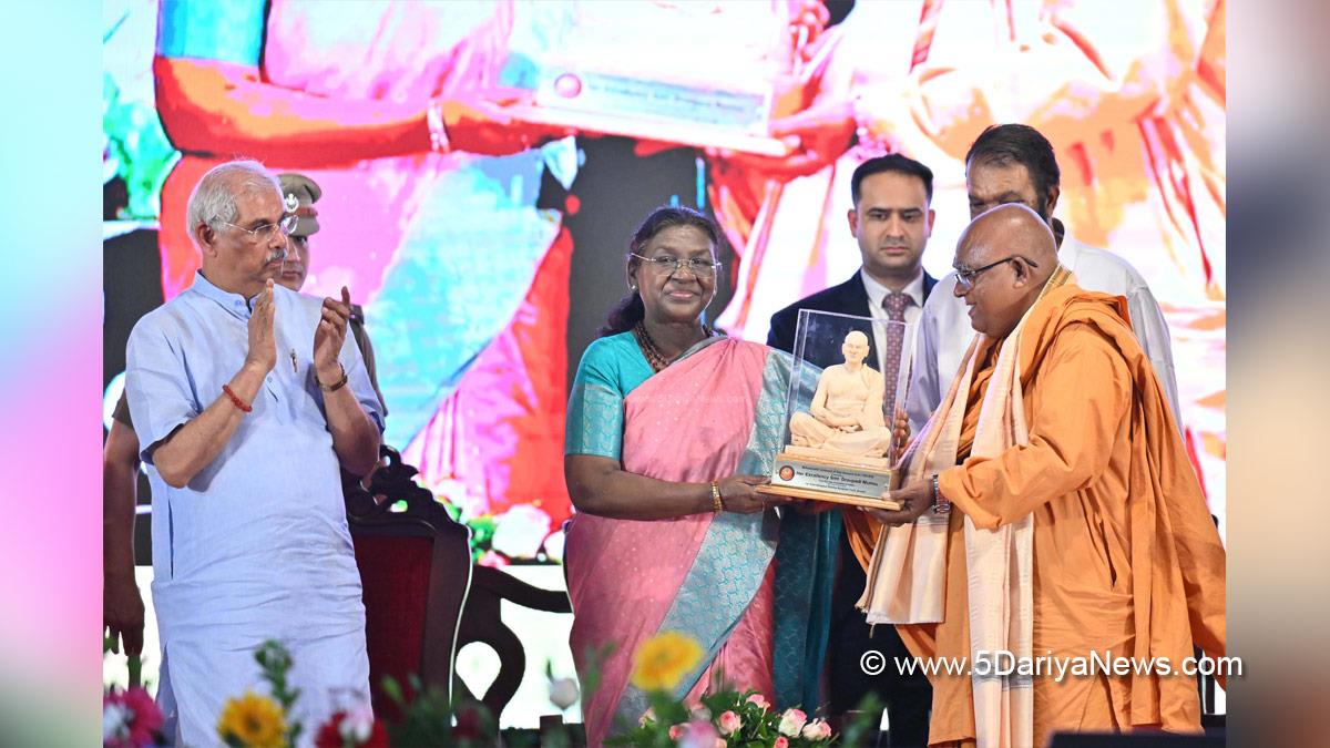 Droupadi Murmu, President of India, President, Indian President, Rashtrapati, Sree Narayana Guru