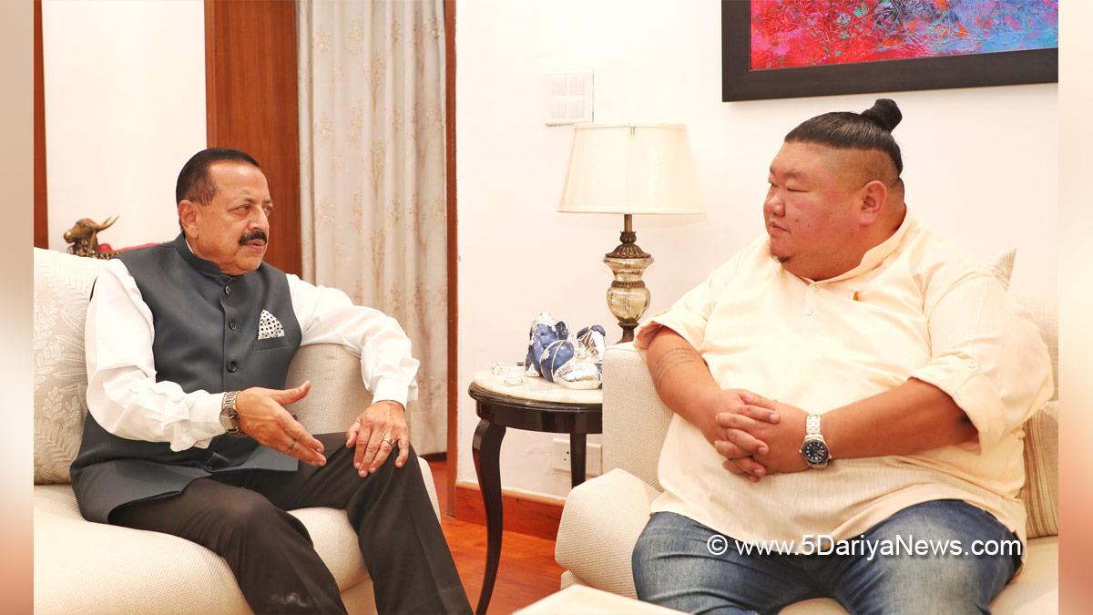 Dr Jitendra Singh, Bharatiya Janata Party, BJP, Union Minister of Earth Sciences, Temjen Imna Along