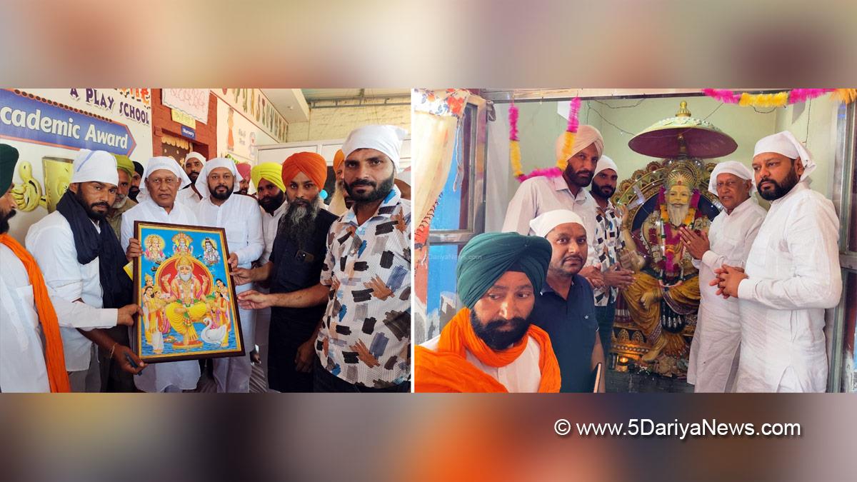 Barinder Kumar Goel, Barinder Kumar Goyal, AAP, Aam Aadmi Party, Aam Aadmi Party Punjab, AAP Punjab, Government of Punjab, Punjab Government, Lehragaga, Vishwakarma Day