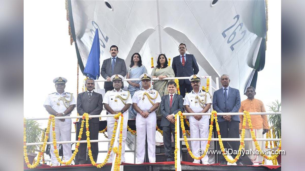 Military, Indian Coast Guard, ICG, ICG Ship Ajit, ICGS Aparajit, Goa Shipyard Limited, GSL