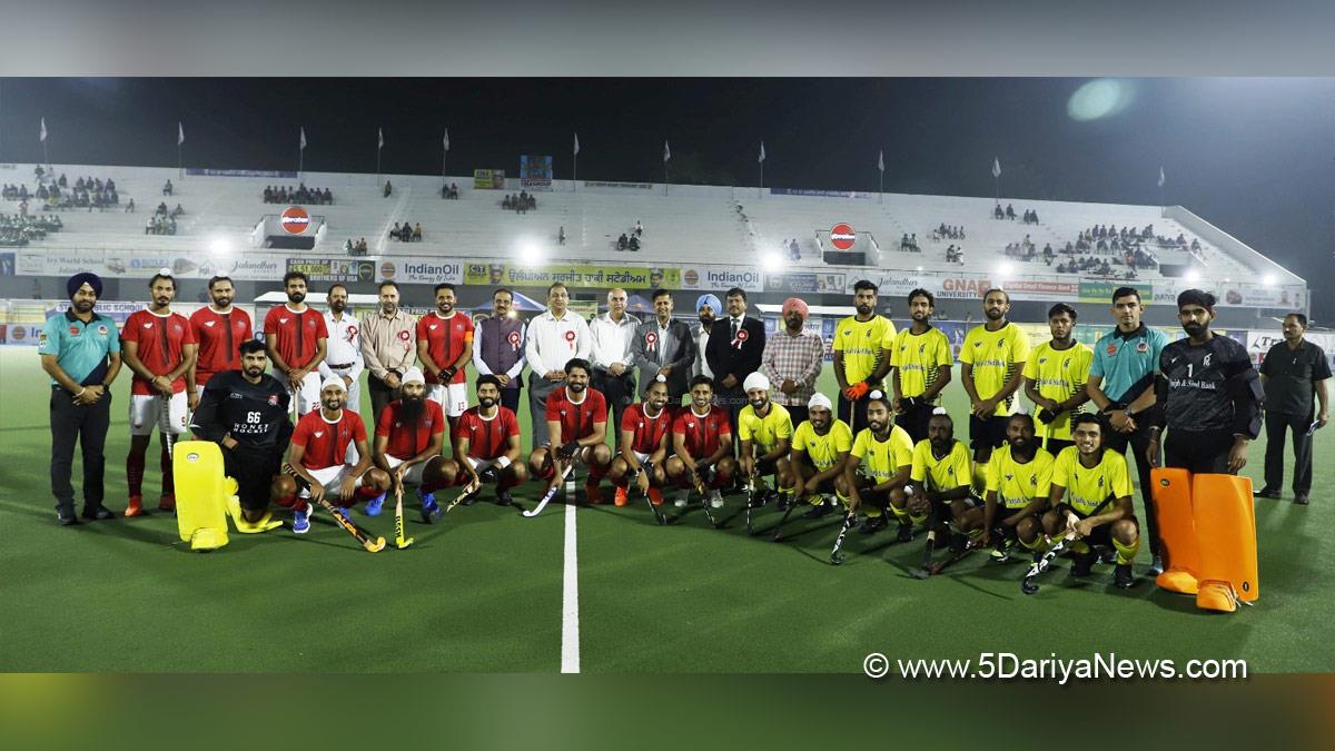 Ashok Mittal, AAP, Aam Aadmi Party, Aam Aadmi Party Punjab, AAP Punjab, Himanshu Aggarwal, Dr Himanshu Aggarwal, DC Jalandhar, Jalandhar, Deputy Commissioner Jalandhar, Sports News, Hockey, 42nd Indian Oil Servo Surjit Hockey Tournament