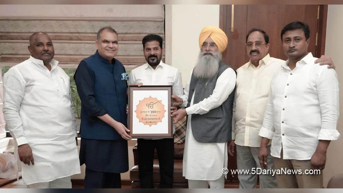 Sanjeev Arora, AAP, Aam Aadmi Party, Aam Aadmi Party Punjab, AAP Punjab, Gurmeet Singh Khudian, A Revanth Reddy, Anumula Revanth Reddy, Revanth Reddy, Telangana, Chief Minister of Telangana, Indian National Congress, Congress, All India Congress Committee