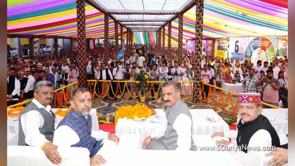 Sukhvinder Singh Sukhu, Thakur Sukhvinder Singh Sukhu, Himachal Pradesh, Himachal, Congress, Indian National Congress, Himachal Congress, Shimla, Chief Minister of Himachal Pradesh