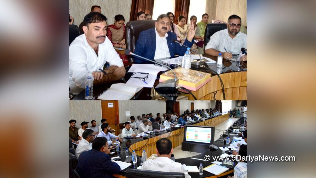 Ashok Kumar Sharma, Poonch, Deputy Commissioner Poonch, Kashmir, Jammu And Kashmir, Jammu, District Administration Poonch, Rural Development Department, RDD