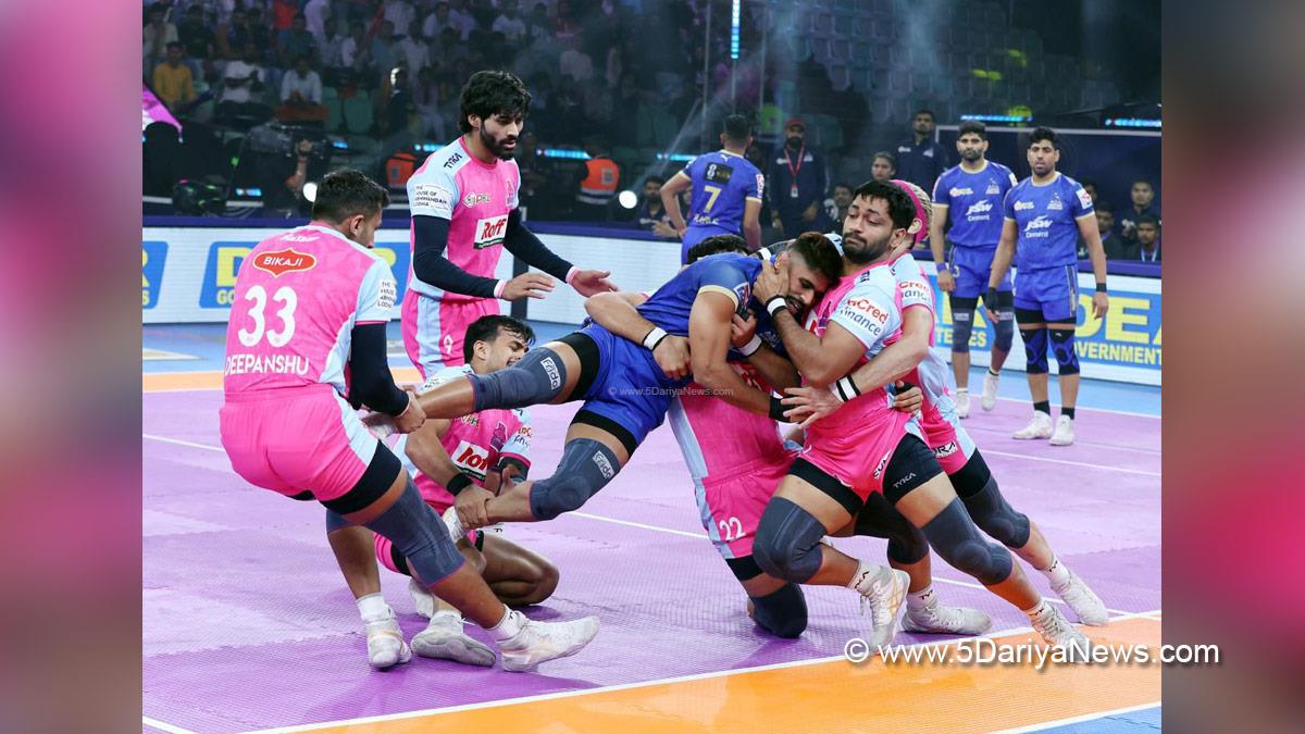 Sports News, Kabaddi, Pro Kabaddi League, PKL, Pro Kabaddi League 2025, PKL 2025, Jaipur Pink Panthers, Haryana Steelers, Rishank Devadiga
