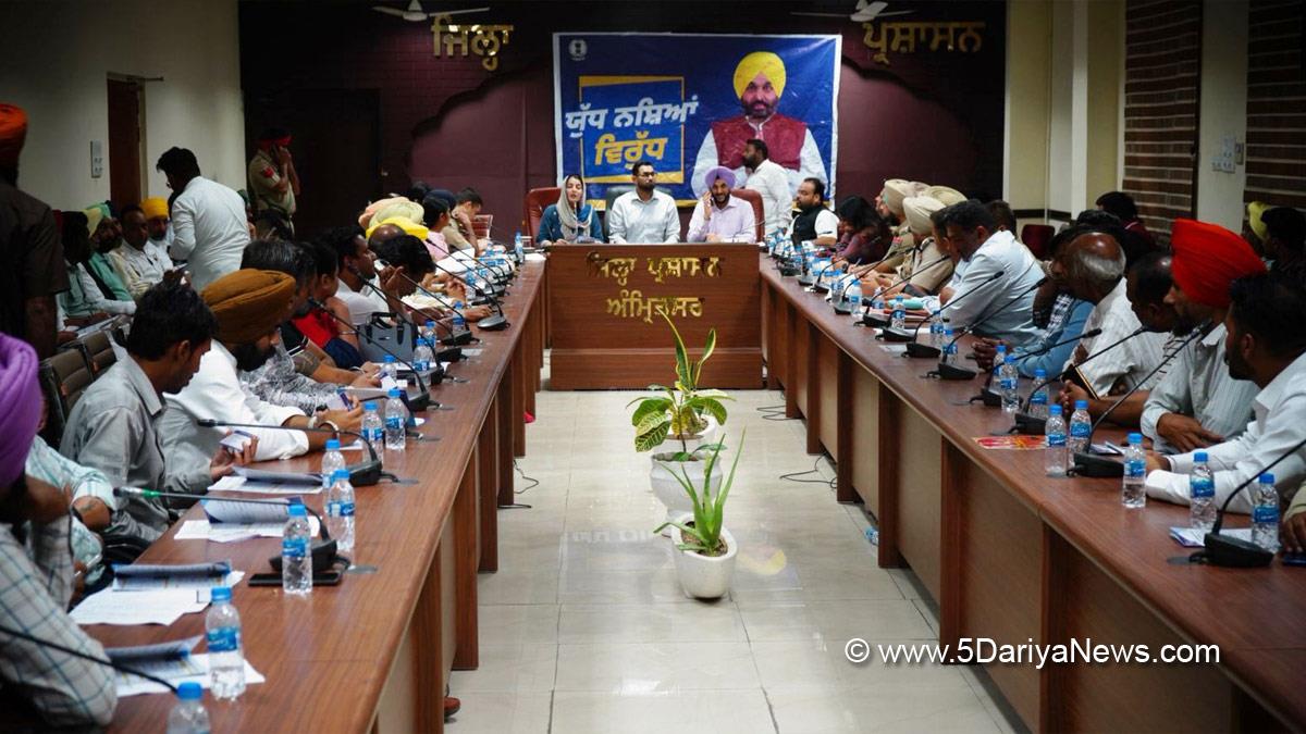 Dalwinderjit Singh, DC Amritsar, Amritsar, Deputy Commissioner Amritsar, Sonia Mann, AAP, Aam Aadmi Party, Aam Aadmi Party Punjab, AAP Punjab, Anti Drug Mission, Drive Against Drugs, Comprehensive Action against Drug Abuse, CADA, Nasha Mukt Bharat Abhiyan, War Against Drugs, Yudh Nashian Virudh