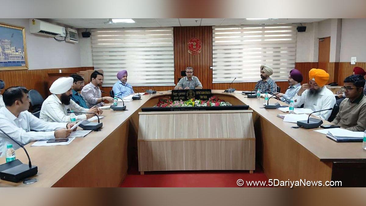 Rahul, DC Tarn Taran, Tarn Taran, Deputy Commissioner Tarn Taran 